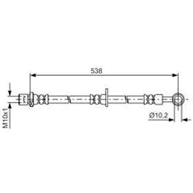 Bosch Bromsslang 1 987 481 606