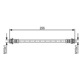 Bosch Bromsslang 1 987 481 402