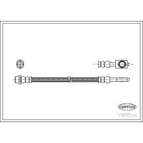 Corteco Bromsslang 19032528
