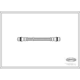 Corteco Bromsslang 19018172
