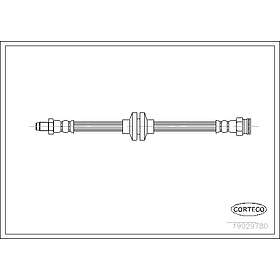 Corteco Bromsslang 19029780