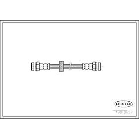 Corteco Bromsslang 19018657