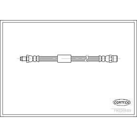 Corteco Bromsslang 19026689