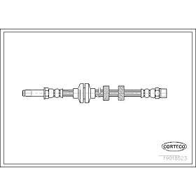 Corteco Bromsslang 19018523