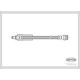 Corteco Bromsslang 19020032