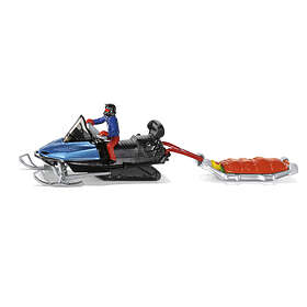 Siku Snöskoter 17.5 cm med räddningssläde 1684