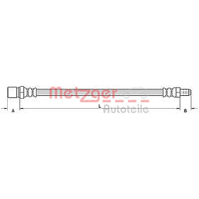 Metzger Bromsslang 4110748