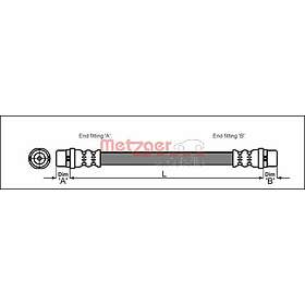 Metzger Bromsslang 4112829