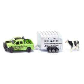 Siku 1998 RAM with a trailer for cattle