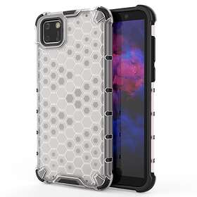 Ruhtel Honeycomb Case med TPU Bumper Y5p till Huawei transparent Y5P