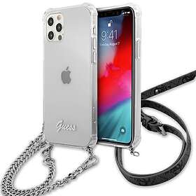 Guess GUHCP12MKC4GSSI iPhone 12/12 Pro Transparent 4G Silver Chain