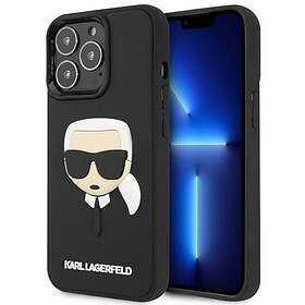 Karl Lagerfeld KLHCP14XKH3DBK iPhone 14 Pro Max 3D Rubber `s Head