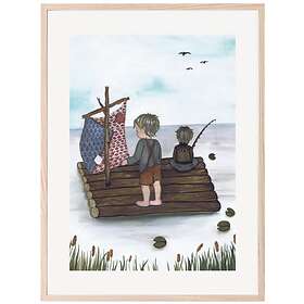 That's Mine Affisch 30x40 Raft Fishing One Size Affisch