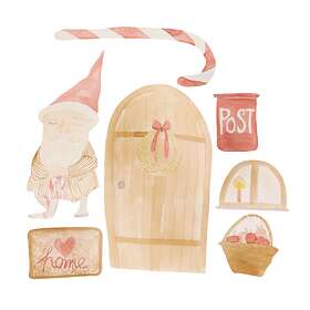 That's Mine Väggdekoration Wallstories 7 Delar Tomtar Home One Size Klistermärken