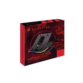 Surefire Portus X1 Foldable Laptop Stand with RGB 48842