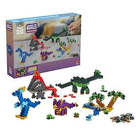 Plus Plus Learn To Build Dinosaurs 600 Delar