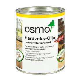 Osmo Hardvoksolje 3062 0.75l matt 1l dekker ca 24m2 1 strøk