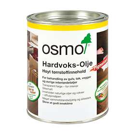 Osmo Hardvoksolje pigmentert 3041 0.75l natur 1l dekker ca 24m2 1 strøk