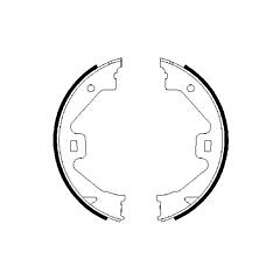 Bosch Bromsbackar, sats, parkeringsbroms 0 986 487 650