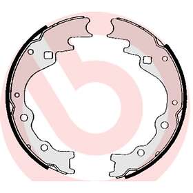 Brembo Bromsbackar sats S 49 514