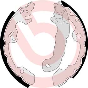 Brembo Bromsbackar sats S 24 531