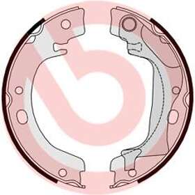 Brembo Bromsbackar, sats, parkeringsbroms S 83 560