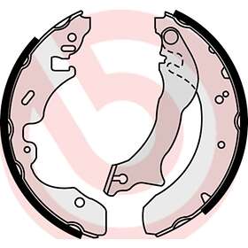 Brembo Bromsbackar sats S 24 535