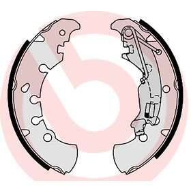 Brembo Bromsbackar sats S 23 555