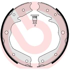 Brembo Bromsbackar, sats, parkeringsbroms S 59 527