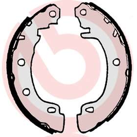 Brembo Bromsbackar sats S 68 522