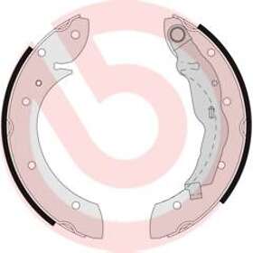 Brembo Bromsbackar sats S 68 521