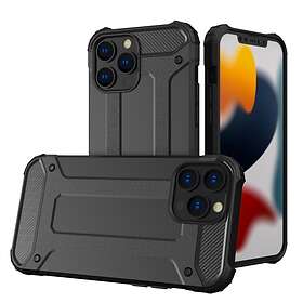 Impact Hybrid iPhone Armor Tough Rugged Skal 13 Svart Pro Max