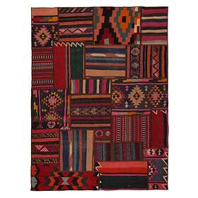 Arkiio Persisk Patchworkmatta Kelim Shiraz/Azerbajdzjan 154x211 Handknuten 751180