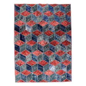 Arkiio Persisk Patchworkmatta Ull/Garn Tabriz 178x246 Handknuten 750774