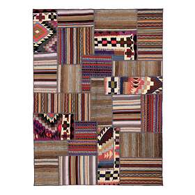 Arkiio Persisk Patchworkmatta Shiraz/Azerbajdzjan Flerfärgad 146x203cm