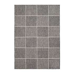 Arkiio Flatvävd Matta Madrid Square Harmaa/Svart Numancia 133x190 73033