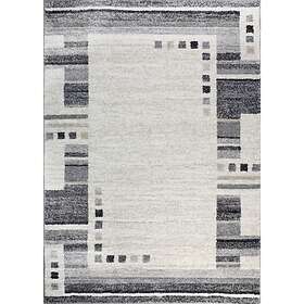 D-sign  Wiltonmatta Olbia Matta Vit/Mörkgrå 200x300 720183