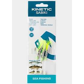 Kinetic Sabiki Trio Feather Rig