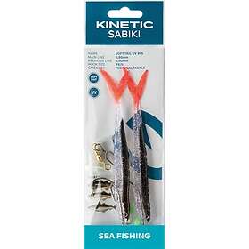 Kinetic Sabiki Soft Tail Uv Feather Rig