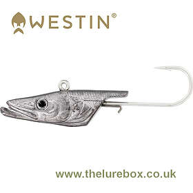 Westin Sandy Andy 17cm 62g - Esca Jig Per Pesca In Mare, Colore Biancaneve, 1 Testa + 2 Corpi - 5