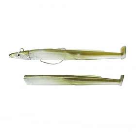 Fiiish Black Eel Combo Shore Soft Lure 110mm 8g Bleu