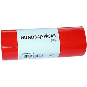 Lupus Bajspåse Röd 50 st