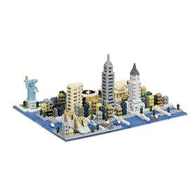 Nanoblock NB-033 Manhattan 1480 Delar