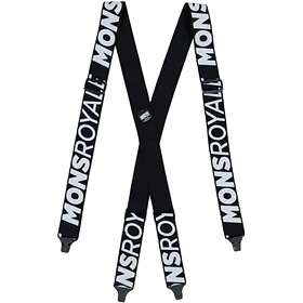 Mons Royale Afterbang Suspenders Black / White Unisex (One Size)