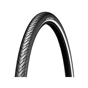 Michelin Protek City wire-däck 700x38c (40-622) Svart med reflektor