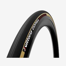 Vittoria Open Corsa G+ Däck Vikbart 700x23c Musta/Natur