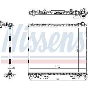 Nissens Kylare, motorkylning 606799