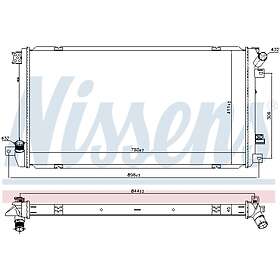 Nissens Kylare, motorkylning 67287