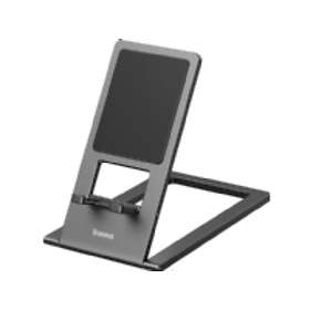 Baseus sammenleggbar mobiltelefonholder for skrivebord grå