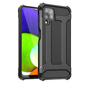 Samsung Hybrid A-One Armor Brand Galaxy Case Tough Skal Cover för A22 Rugged 4G svart